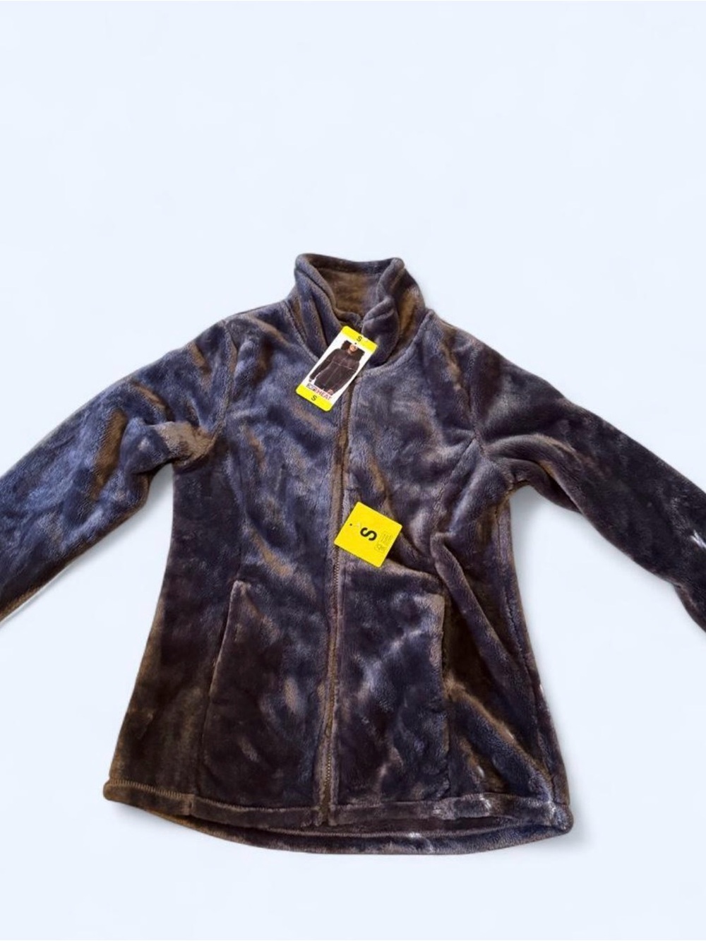 32 degrees heat purple zip up jacket size S